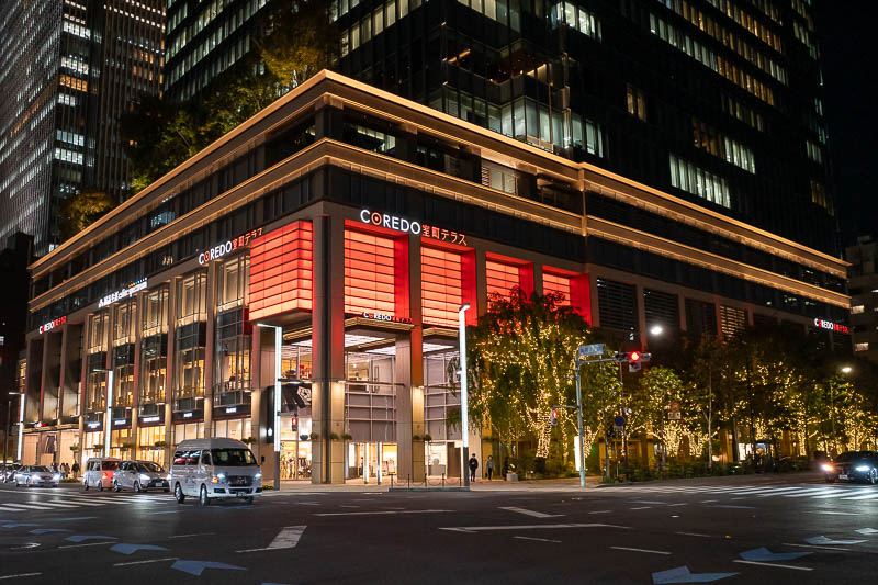 Japan-Tokyo-Ginza-Curry - Coredo spans several blocks, all joined up underground.