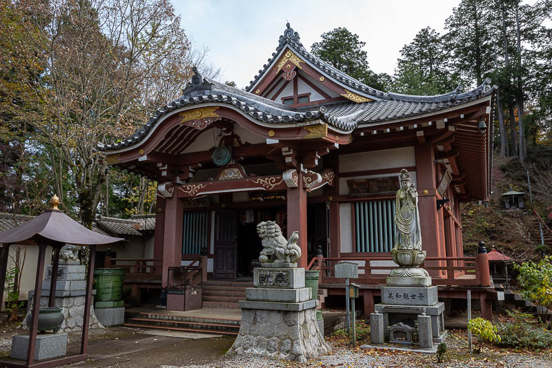 Japan-Tokyo-Hiking-Mount Izugatake - The actual shrine here is fairly subdued.