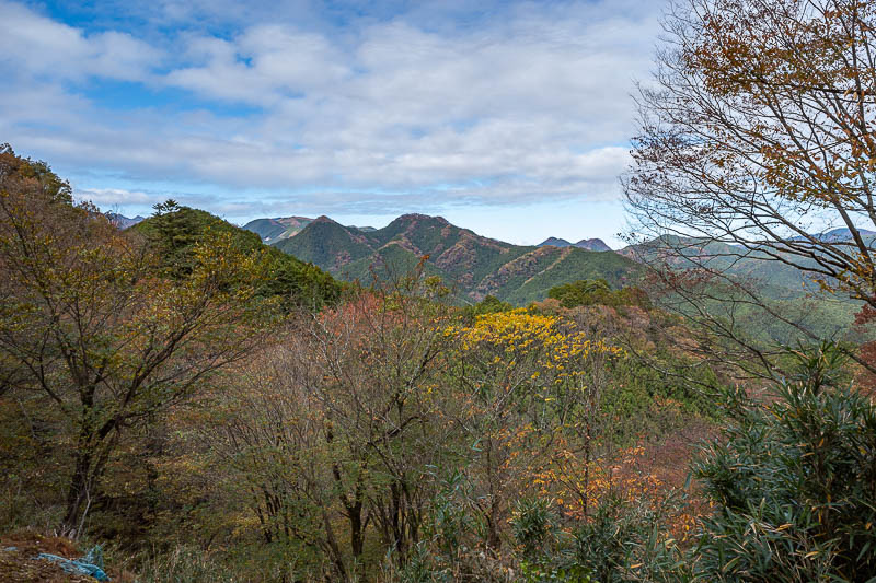 Japan-Tokyo-Hiking-Mount Izugatake - Probably the best view shot of the whole day. There were really not too many opportunities for a view.