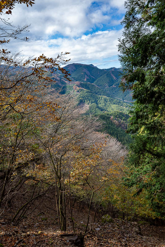 Japan-Tokyo-Hiking-Mount Izugatake - A tiny bit more view.