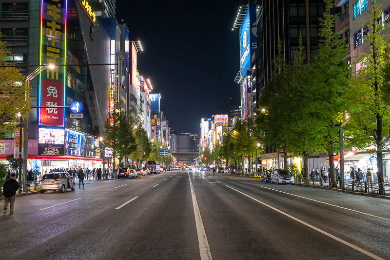 Japan-Tokyo-Akihabara-Curry - Street scene.