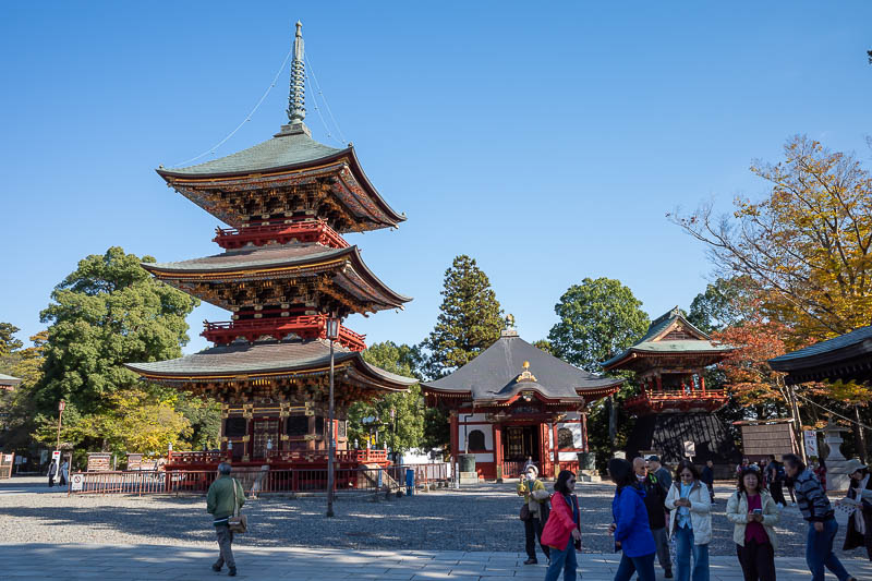 Japan-Tokyo-Narita-Haneda - Every kind of shrine red ones, brown ones.