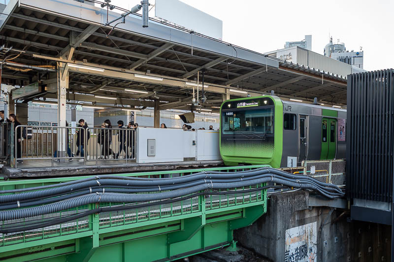 Trip 13 to Japan - October and November 2025 - Confirmation, another Yamanote train on the Yamanote line.