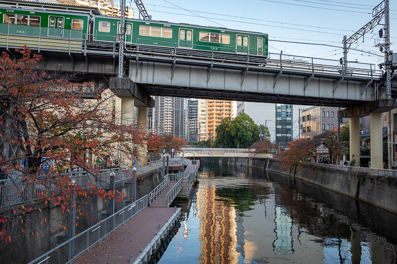 Trip 13 to Japan - October and November 2025 - A few different non JR trains overhead.