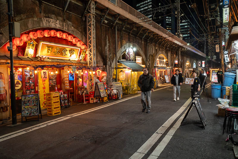 Trip 13 to Japan - October and November 2025 - Heading back into the familiar busy areas, almost back at Shimbashi.