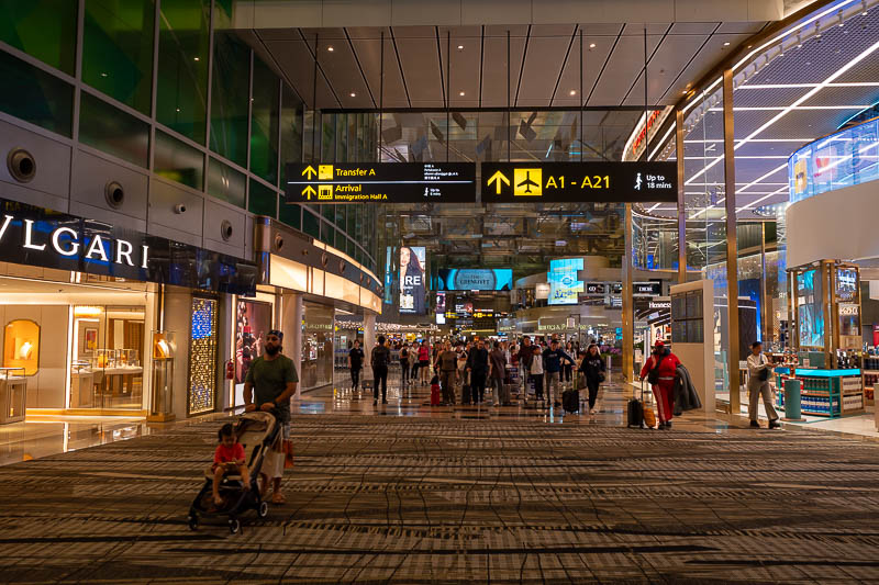 Japan-Haneda-Airport-Singapore - I arrived in Singapore to the familiar carpet.