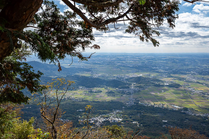Japan-Tokyo-Hiking-Mount Tsukuba - View from the summit.