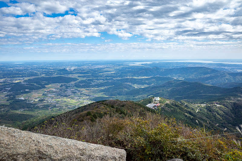 Japan-Tokyo-Hiking-Mount Tsukuba - View from summit number two.