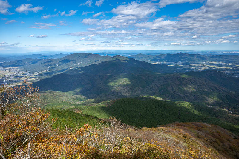 Japan-Tokyo-Hiking-Mount Tsukuba - A bit more view looking away from Tokyo.