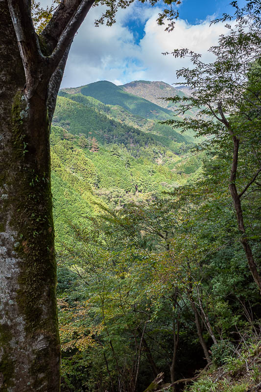 Japan-Tokyo-Hiking-Tonodake - Early low down view of my eventual destination of Tonodake.