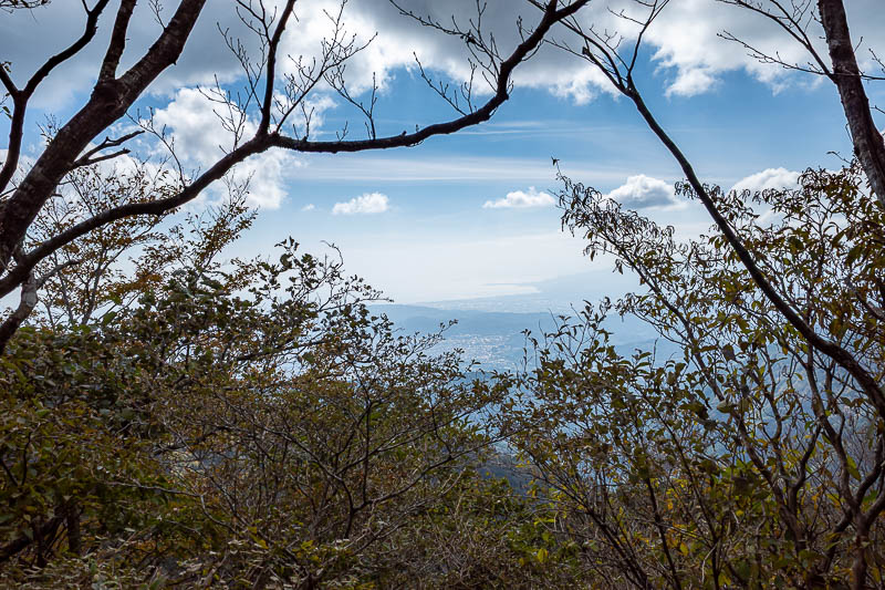 Japan-Tokyo-Hiking-Tonodake - Starting to get cloudy.
