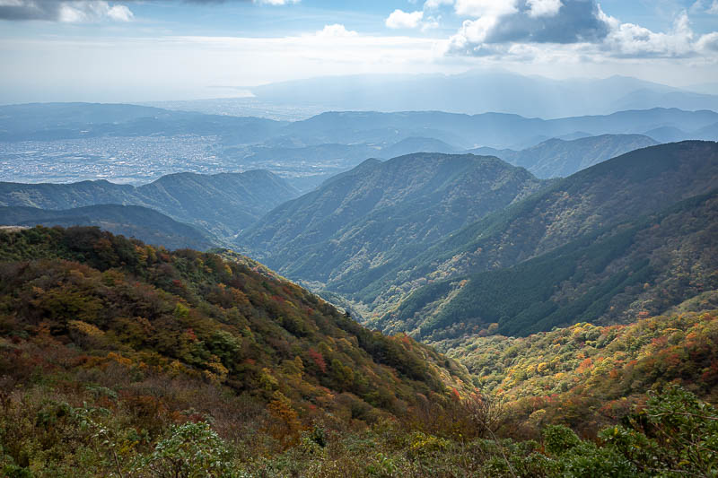 Japan-Tokyo-Hiking-Tonodake - The view was really good, with excellent clouds.