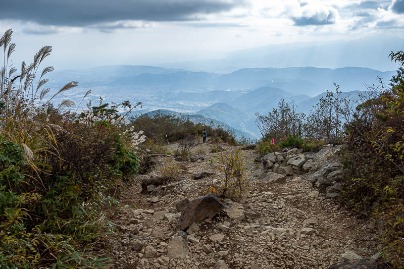 Japan-Tokyo-Hiking-Tonodake - Down there somewhere is my bus stop.