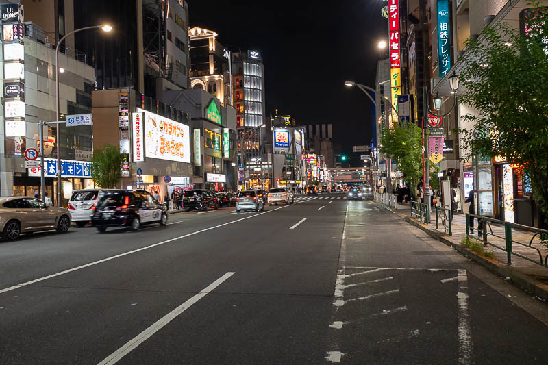 Japan-Tokyo-Soba-Okachimachi - Just a colourful street through Okachimachi.
