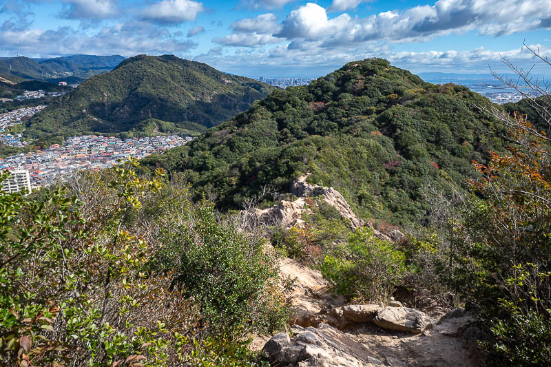 Japan-Kobe-Hiking-Higashiyama - Ridge traverse safely completed.
