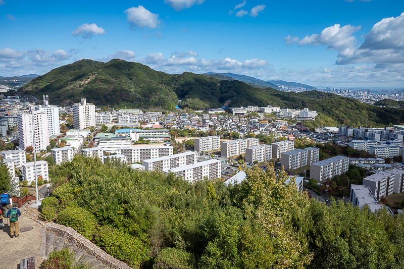 Japan-Kobe-Hiking-Higashiyama - More South Korean style housing. They just lack the big numbers on the side.