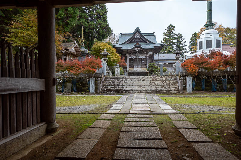 Trip 13 to Japan - October and November 2025 - Top shrine. No one else here. There is a real road nearby with a car park (according to the map), but I saw nobody.
