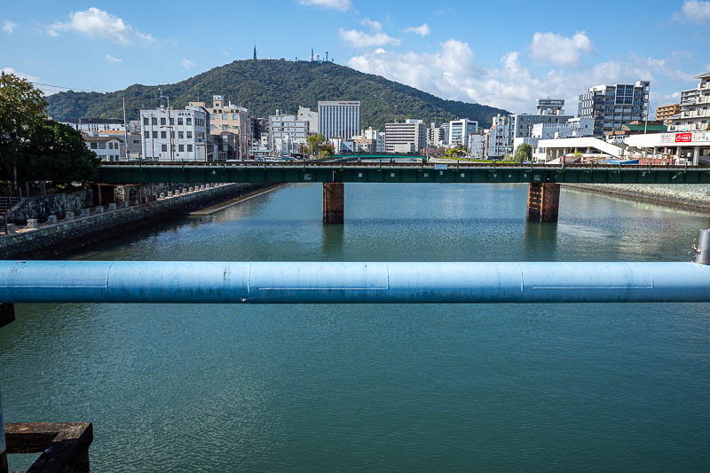 Japan-Tokushima-Castle-Mount Bizan - And then as soon as I was down from the mountain, glorious sunshine.