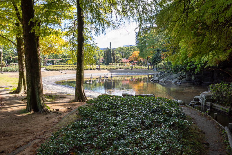 Japan-Tokushima-Castle-Mount Bizan - All of the grounds around the big hill the 'castle' is on were nice.