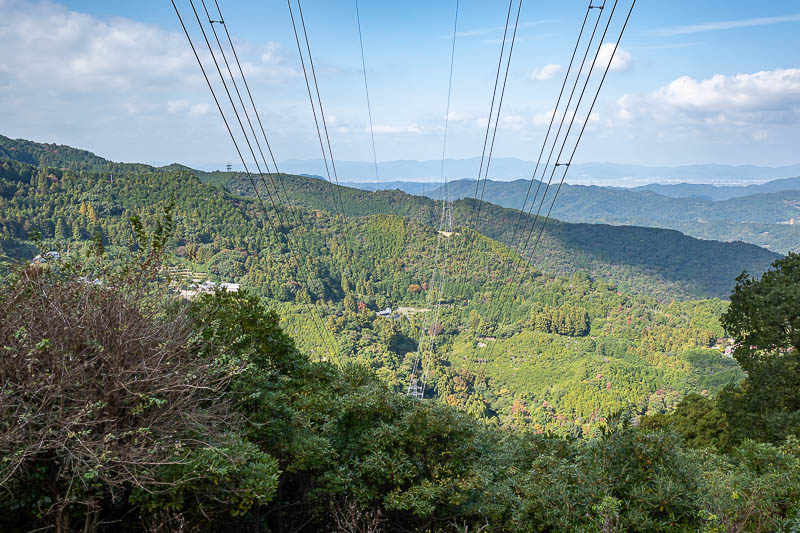 Japan-Tokushima-Hiking-Mount Nakatsumine - So instead I doubled down, here are some more wires.
