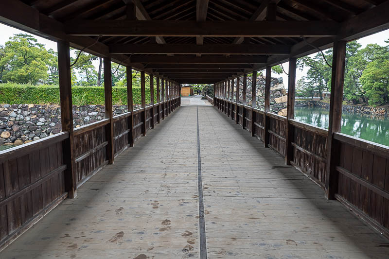 Trip 13 to Japan - October and November 2025 - Over to the castle now (entry $2), which is about 2km away with the entire journey between garden and castle under a covered shopping street. Here is 