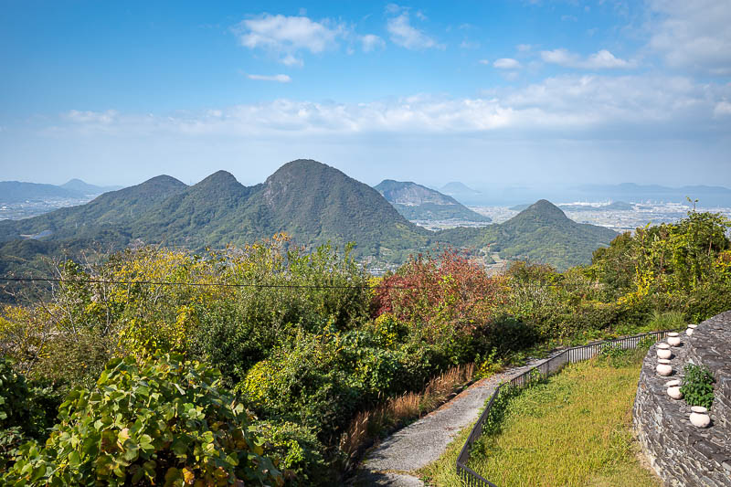 Japan-Takamatsu-Hiking-Kotohira - Shrines then surprise danger