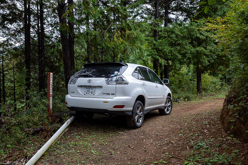 Japan-Tokyo-Hiking-Hachiokayama - And then it was a road, unexpected.