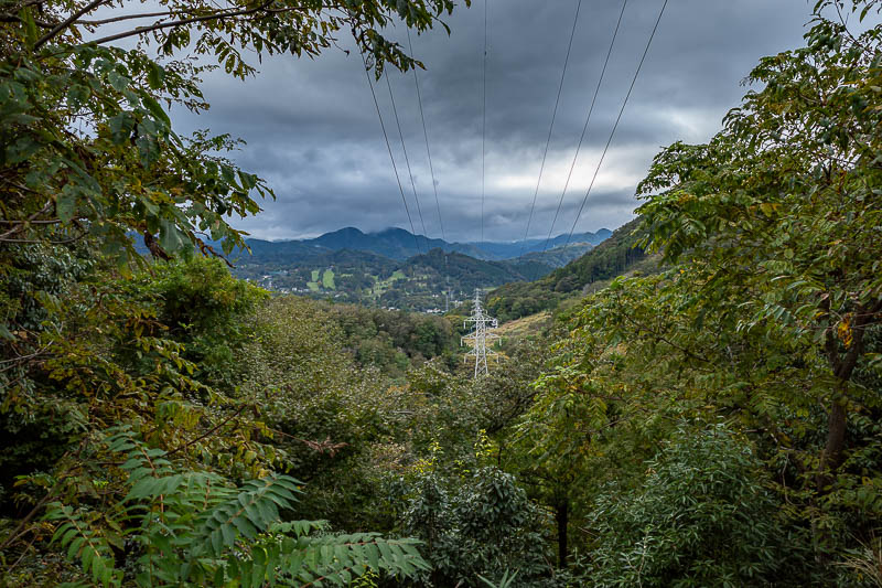 Japan-Tokyo-Hiking-Hachiokayama - So dark!