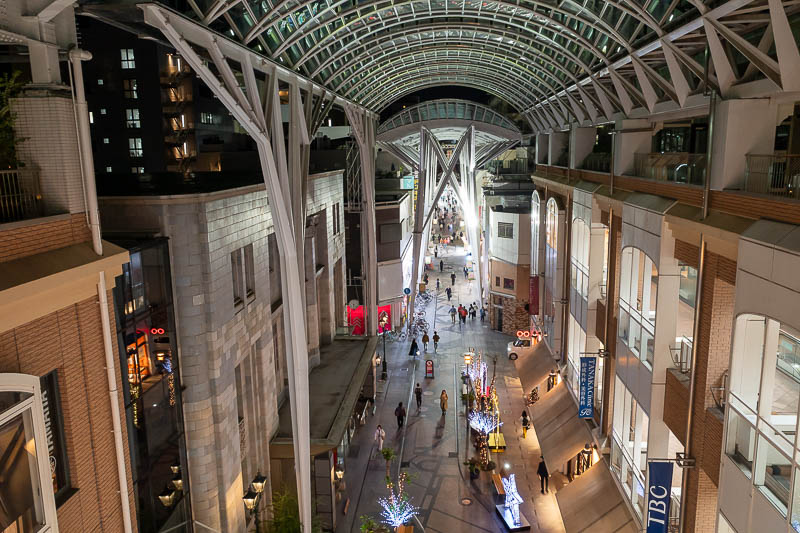 Japan-Takamatsu-Shotengei-Omurice - A train runs through it