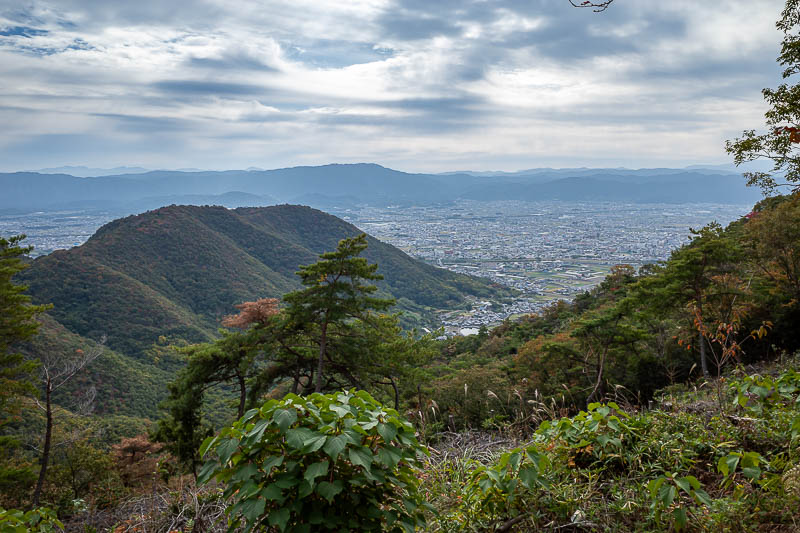 Japan-Takamatsu-Hiking-Mount Inazumi - Great views with great clouds.