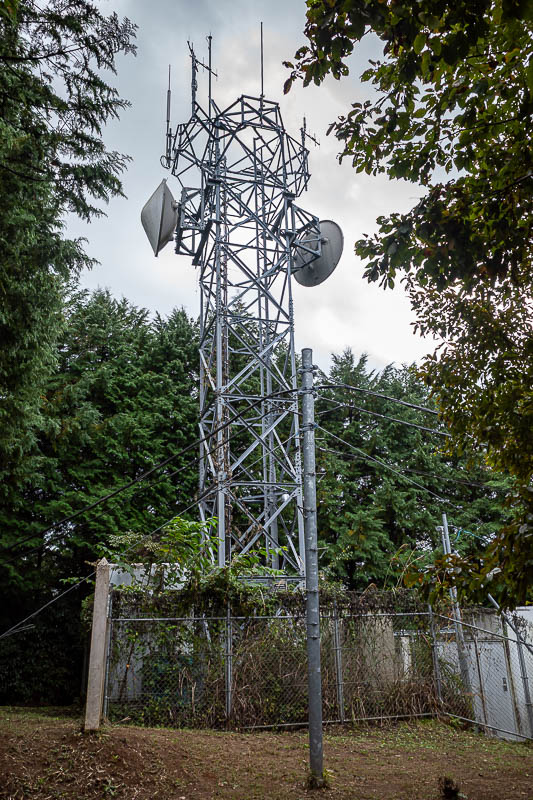 Japan-Tokyo-Hiking-Hachiokayama - This is where I turned around and doubled back after creating the leg of my dinosaur.