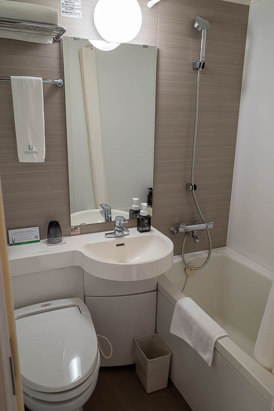 Trip 13 to Japan - October and November 2025 - No series of hotel pics is complete without the pre fabricated modular plastic bathroom pic. I think we should embrace these in Australia, seriously.