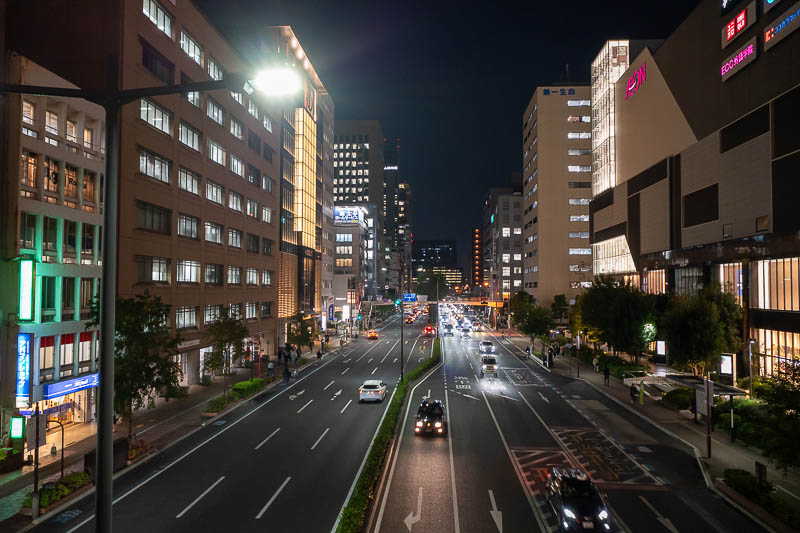 Trip 13 to Japan - October and November 2025 - First I did some overpass time. You can see part of the Aeon on the right.