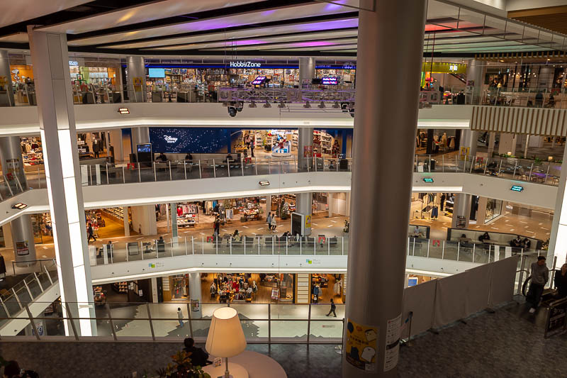 Trip 13 to Japan - October and November 2025 - But first I will keep going up above the atrium.