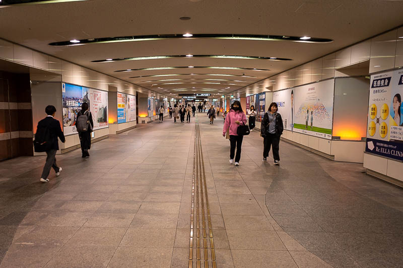 Trip 13 to Japan - October and November 2025 - And in further good news, basement level 2 of the Aeon is joined onto basement level 1 of the JR train station and my hotel is joined onto the JR trai