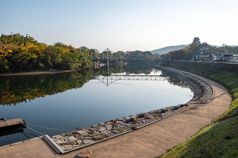 Trip 13 to Japan - October and November 2025 - Obviously I walked from my hotel at the station to the garden and castle area (and back again). There is also a tram for those with money to burn. App