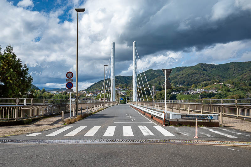 Japan-Tokyo-Hiking-Hachiokayama - This is not my bridge, I had to stay on my course to complete the picture I was drawing.