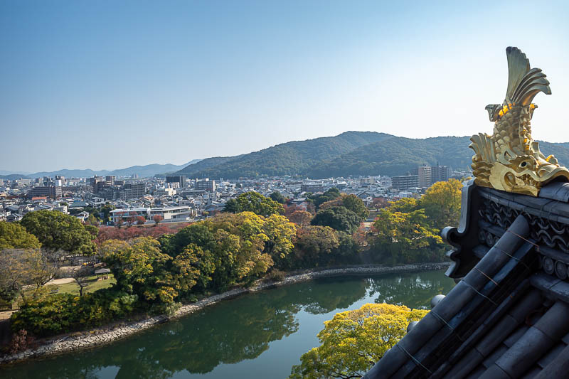 Trip 13 to Japan - October and November 2025 - Rather predictably, you cannot get outside at the top level, so this and the next photo are shot through dirty glass.