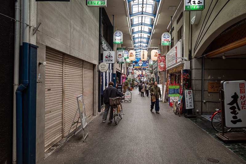 Trip 13 to Japan - October and November 2025 - It gets a bit better as you go on, but still 50% vacant stores.