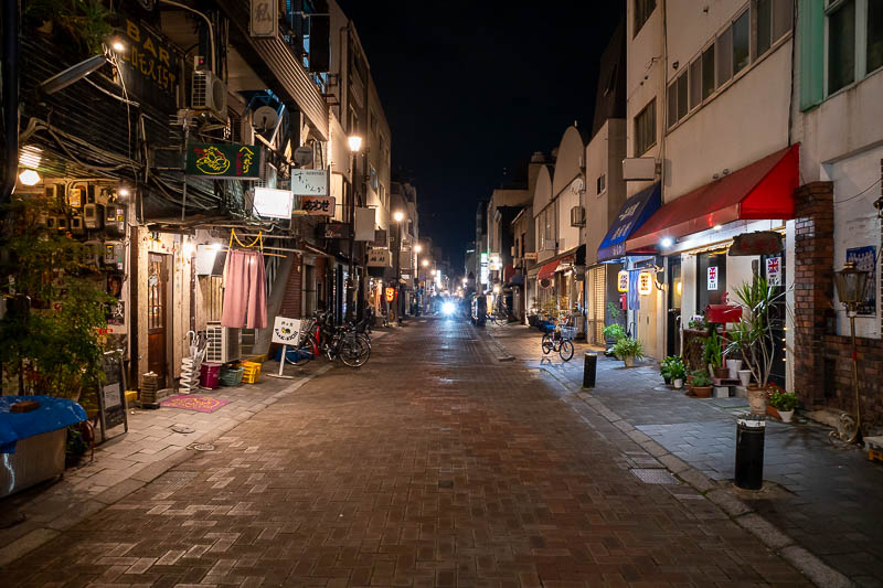 Trip 13 to Japan - October and November 2025 - Apparently this is a busy restaurant street. Hmmm.