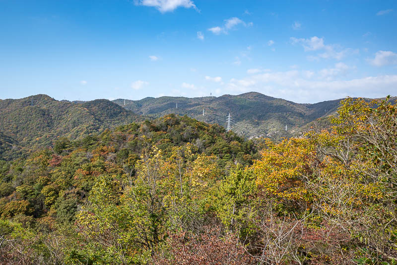 Trip 13 to Japan - October and November 2025 - Lots of power cables today, sometimes they provide the only view spots.