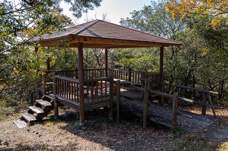 Trip 13 to Japan - October and November 2025 - I had still seen no one at this point, even though there was view furniture around.