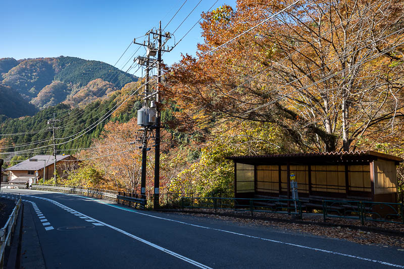 Japan-Tokyo-Hiking-Mount Odake - This is where I got off the bus. I believe right by Hinohara elementary school.