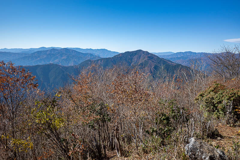 Japan-Tokyo-Hiking-Mount Odake - Wait, I lied, I think there is a tiny bit of cloud on the right.