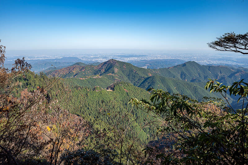 Japan-Tokyo-Hiking-Mount Odake - Annnnd a very similar view, no rock.