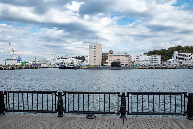 Japan-Tokyo-Yokosuka-Museum - There are 2 submarines there, one identical behind the other. Both Japanese.