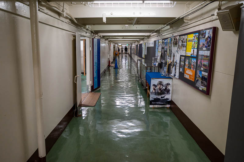 Japan-Tokyo-Yokosuka-Museum - The engines and gears are all gone, now it looks like a hospital.
