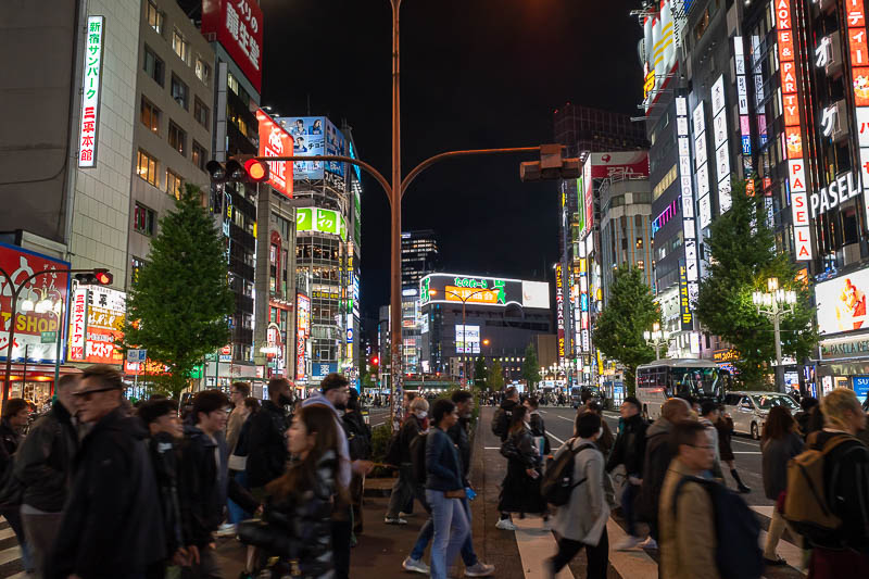 Japan-Tokyo-Shinjuku - Time to flee.