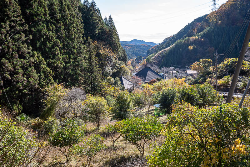 Japan-Tokyo-Hiking-Mount Takamizu - Hmm, that's actually blue sky, but white in this photo.
