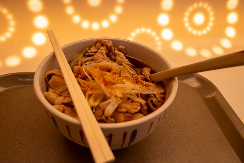 Japan-Tokyo-Skytree - I lined up to get some sort of ginger pork hot plate thing, but in front of me were 2 deaf people seemingly ordering for 50 or more deaf people who ke